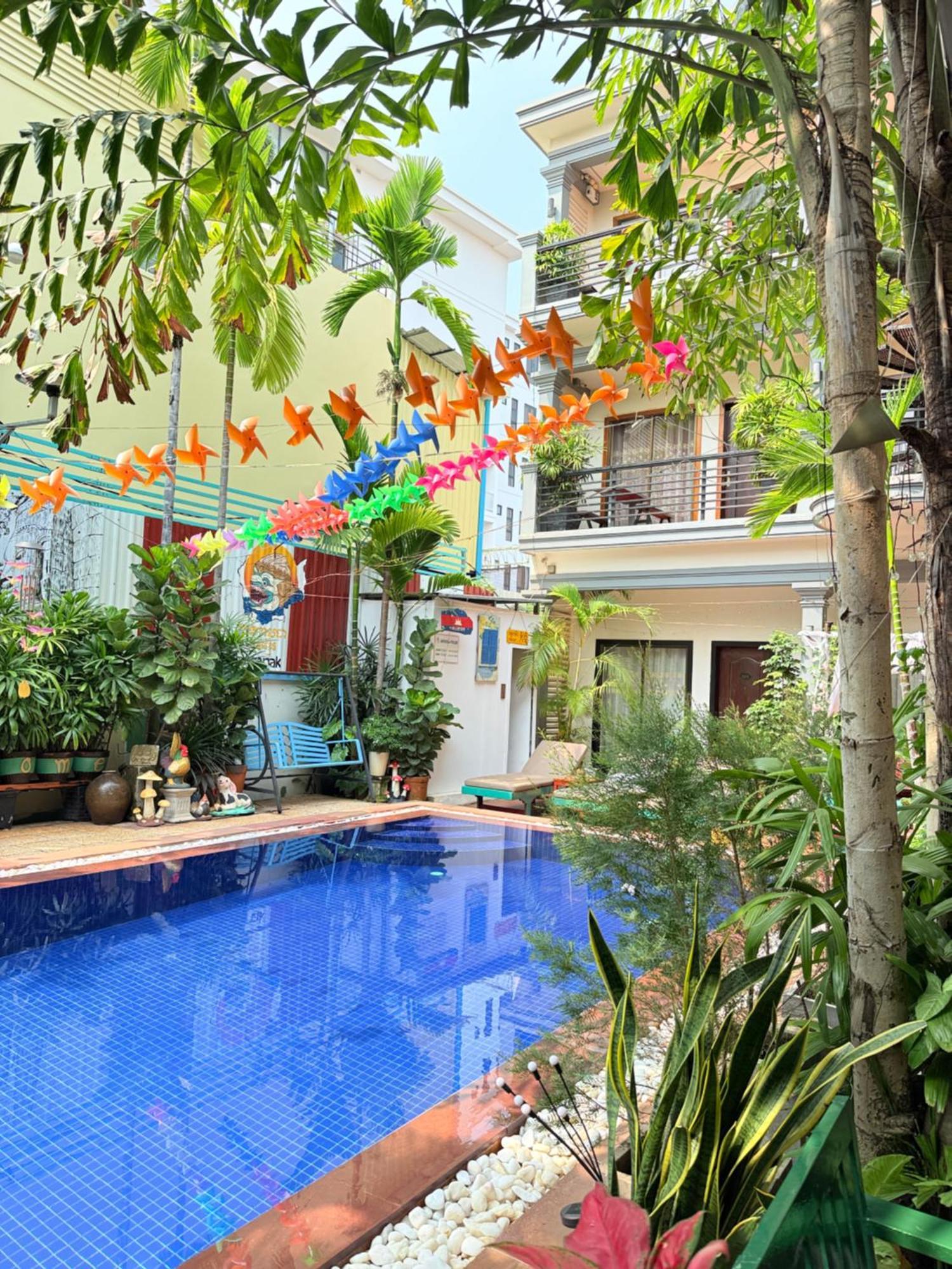 Asanak D'Angkor Boutique Hotel Ciudad de Siem Riep Exterior foto