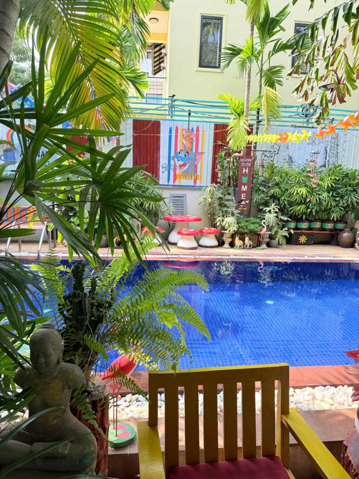 Asanak D'Angkor Boutique Hotel Ciudad de Siem Riep Exterior foto