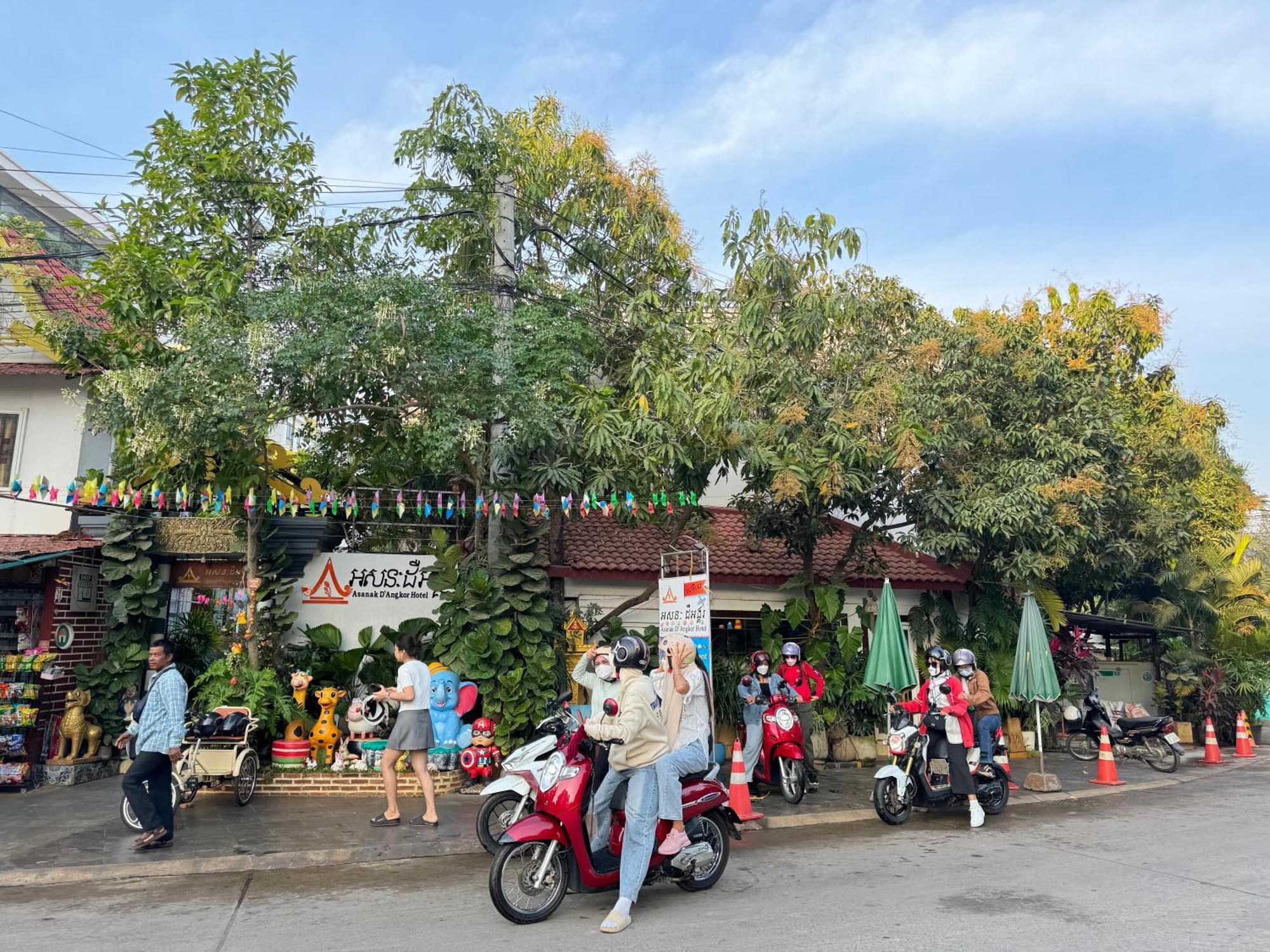 Asanak D'Angkor Boutique Hotel Ciudad de Siem Riep Exterior foto