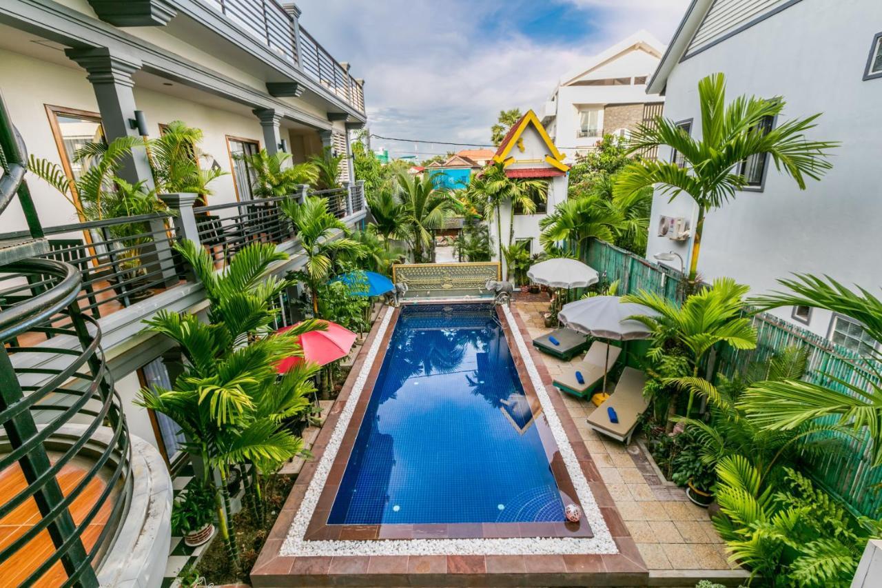Asanak D'Angkor Boutique Hotel Ciudad de Siem Riep Exterior foto